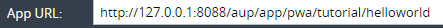 3. PWA URL