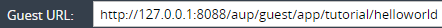 4. Guest URL