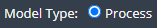 2. Select Model Type "Process"