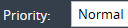 2. Select Issue 
Priority