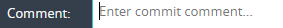 1. Enter Comment