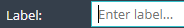 1. Enter Label