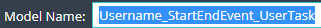 1. Enter Model Name
