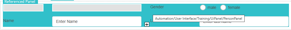 1. Navigate to Referenced UI Panel