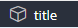 2. Select Attribute