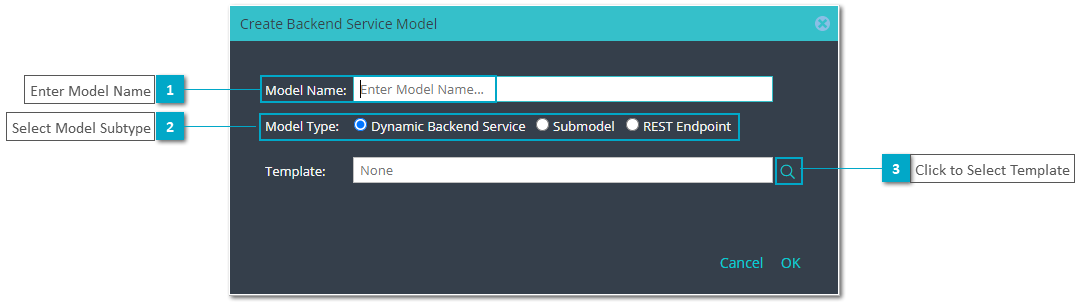 Working with Models - Create Service Model Type