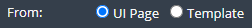 2. Select option "From" 