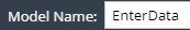 1. Enter Model Name