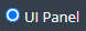 1. Select "UI Panel"