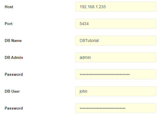 1. Enter External System Data