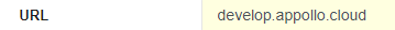1. Enter Server URL