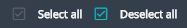 3. Select or deselect all languages