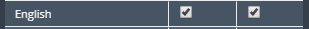 4. Select specific languague