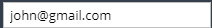 6. Enter e-mail