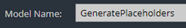 1. Enter Model Name