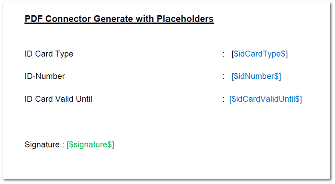 Training Backend Service Model - PDF Generate only Placeholders