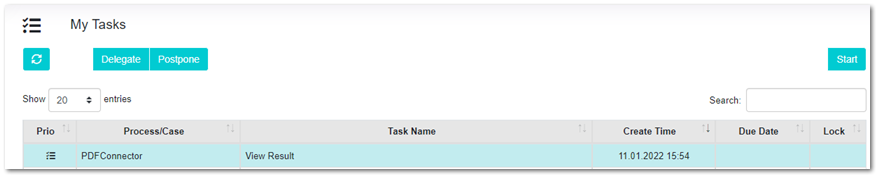 Training Backend Service Model - PDF Read Form Fields