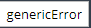1. Configure Error Object