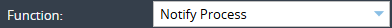 2. Select "Notify Process"