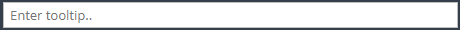 5. Tooltip of UI element