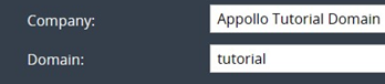 1. Enter Domain Details