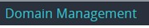 2. Select "Domain Management"