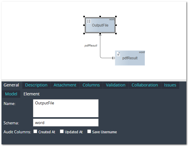 Training Backend Service Model - Word Connector
