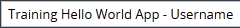 1. Enter Project Name