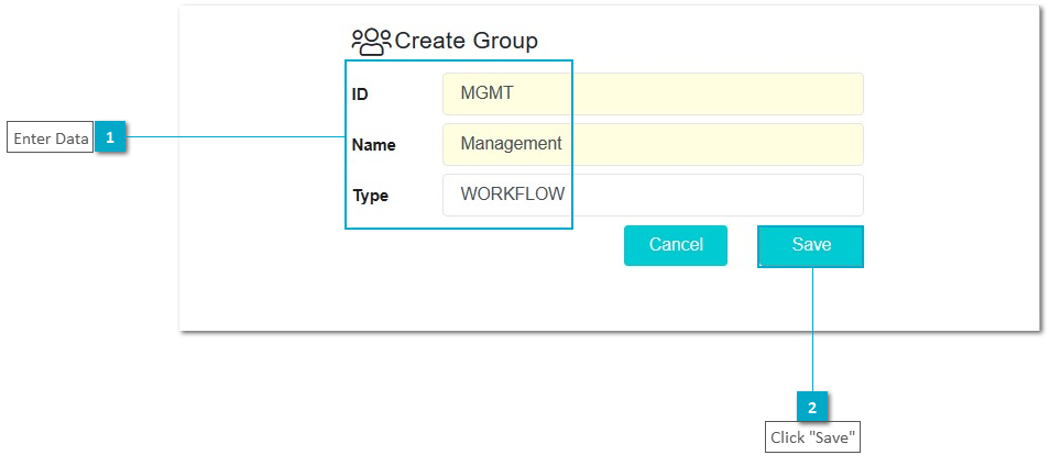 Training Manage User Portal Groups