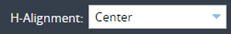 1. Configure H-Alignment