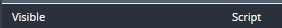 2. Select Visibility Property