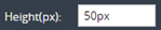 1. Configure Element Height