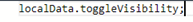 3. Enter Visibility Script
