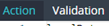 3. Enter Action & Validation Script