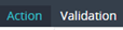 3. Enter Action & Validation Script