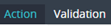 3. Enter Action & Validation Script