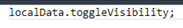 3. Enter Visibility Script
