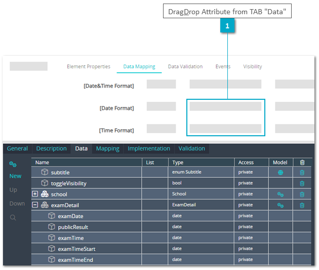 UI Element - DateTimeField