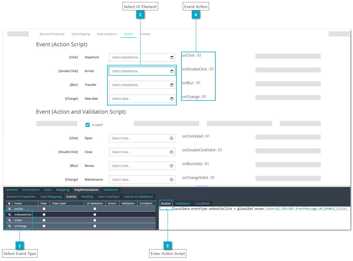 UI Element - DateTimeField