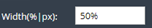 1. Configure Element Width