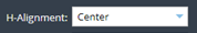 2. Configure H-Alignment