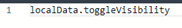 3. Enter Visibilty Script