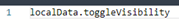 3. Enter Visibilty Script