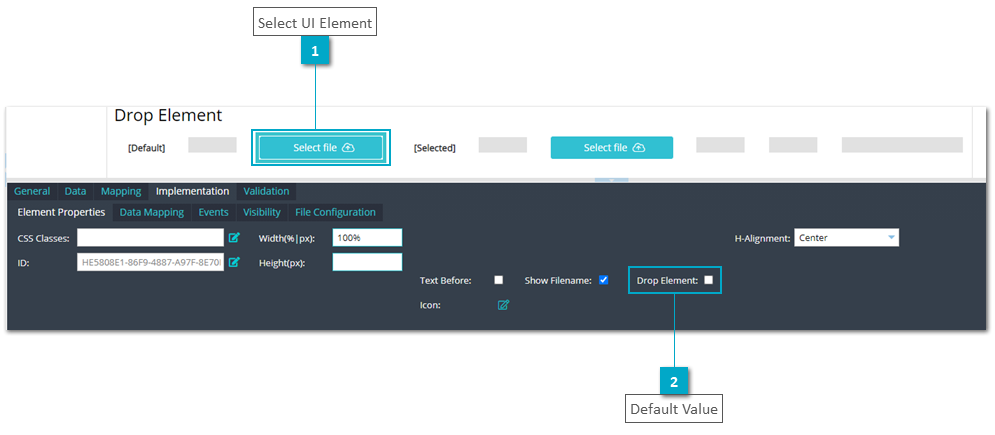 UI Element - File Upload