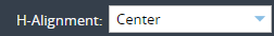 1. Configure H-Alignment