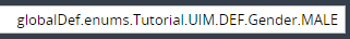 4. Drag&Drop Enum Value