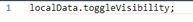 3. Enter Visibility Script