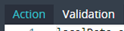 3. Enter Action & Validation Scripts