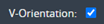 1. Configure V-Orientation