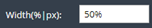 1. Configure Element Width